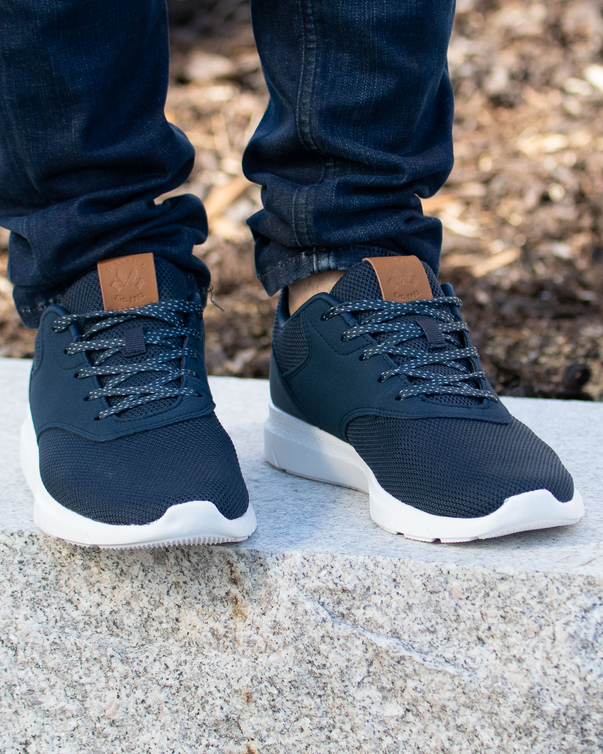 Jean Paul Oran Navy Trapes Sko Jean Paul – Oran Sort Trapes Sko
