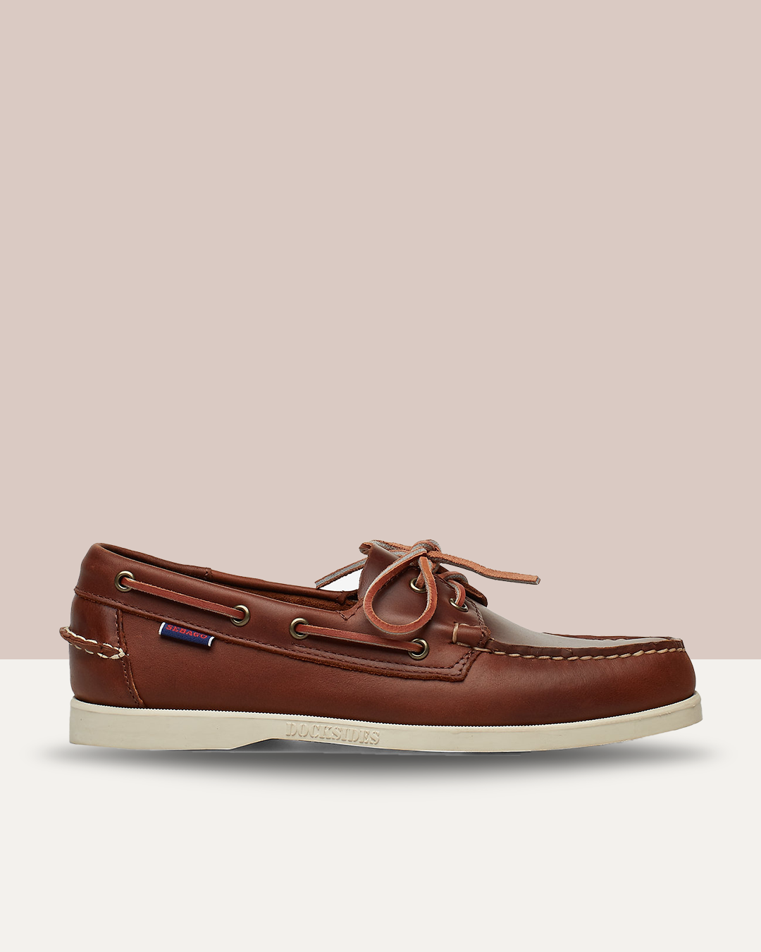 Sebago - Docksides Portland Waxed Brown - Trapes Sko