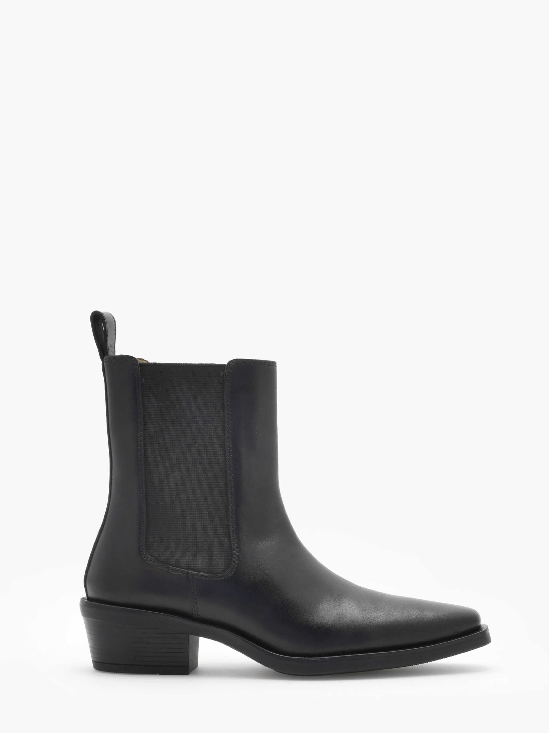 Mira Leather Boot Black