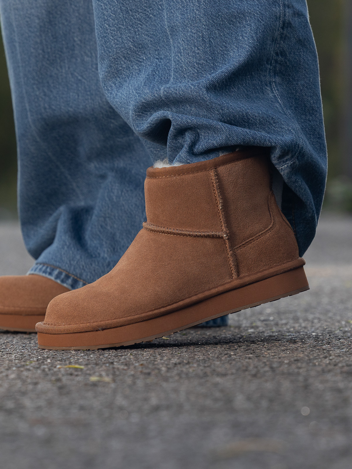Nadigo Sheepskin Mid Camel