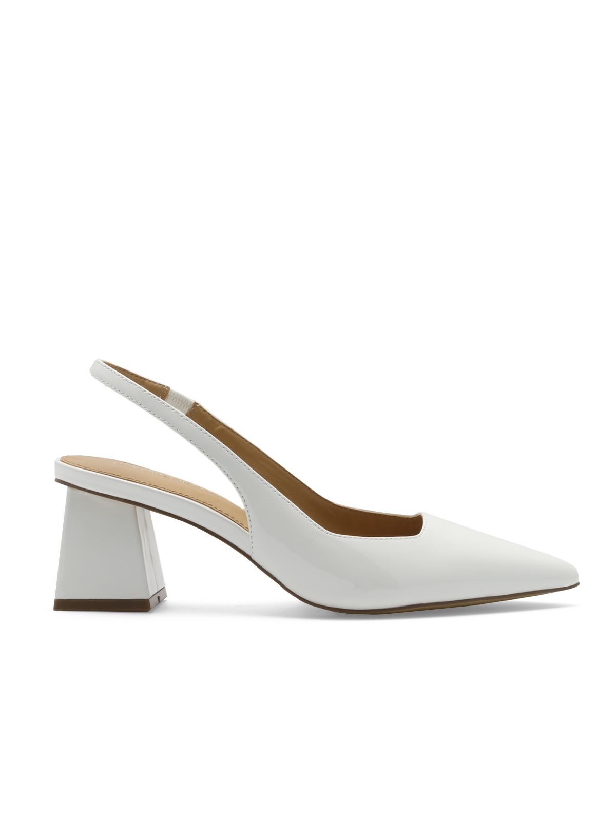 Pia Slingback White