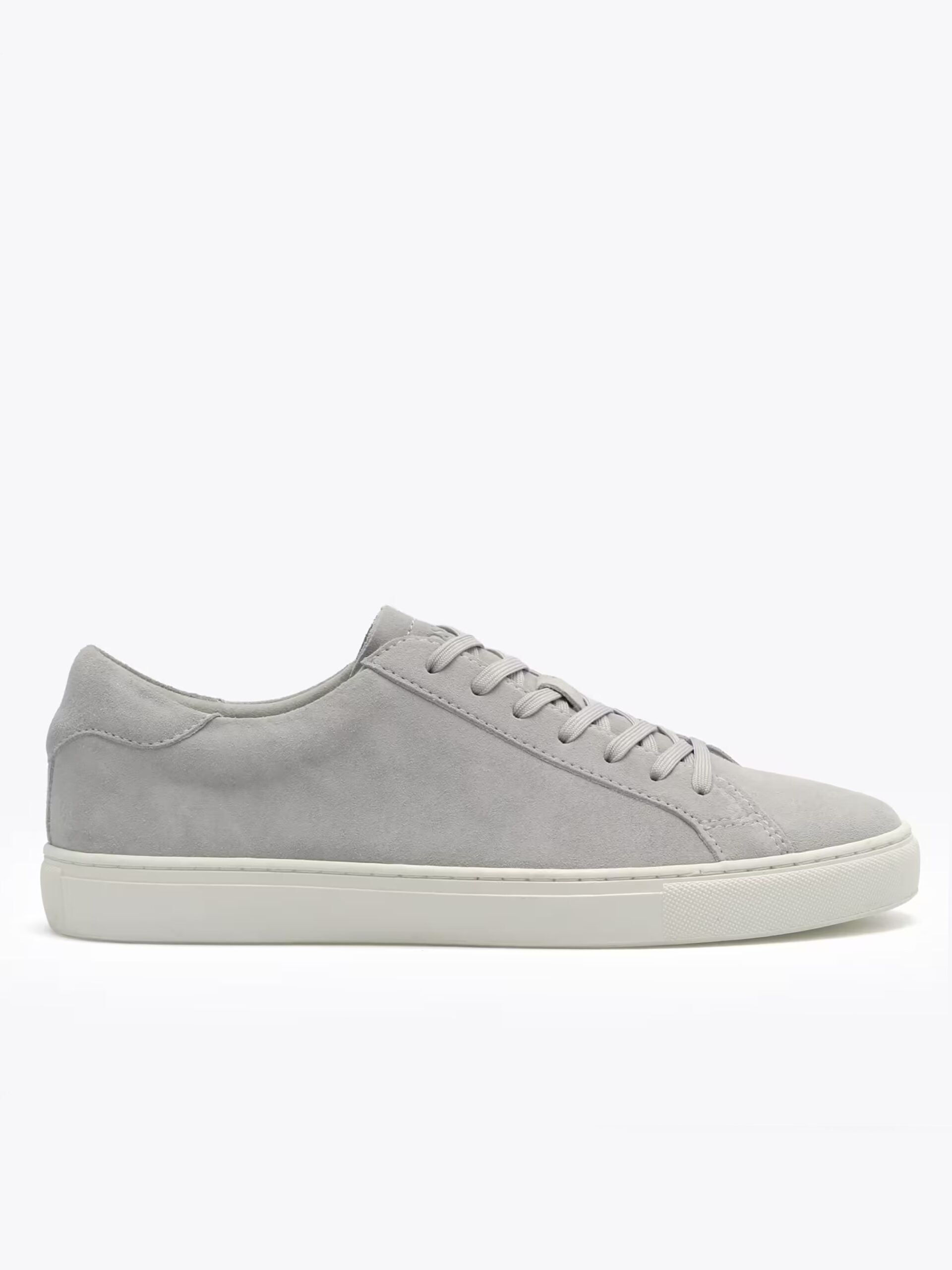 Verona Leather Suede M Light Grey