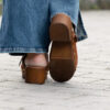 Clogs Suede Leather Brown - Bilde 19