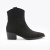 Roberto Rosso Western Boot Low - black