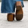 Clogs Suede Leather Brown - Bilde 11
