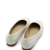 Trieste Ballerina Leather Cream - Bilde 7