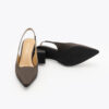 Roberto Rosso Pia Sling-back Satin - coffee - Bilde 5