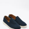 Genova Loafer Suede Navy - Bilde 5