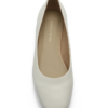 Trieste Ballerina Leather Cream - Bilde 9