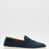 Genova Loafer Suede Navy - Bilde 4