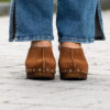 Clogs Suede Leather Brown - Bilde 7