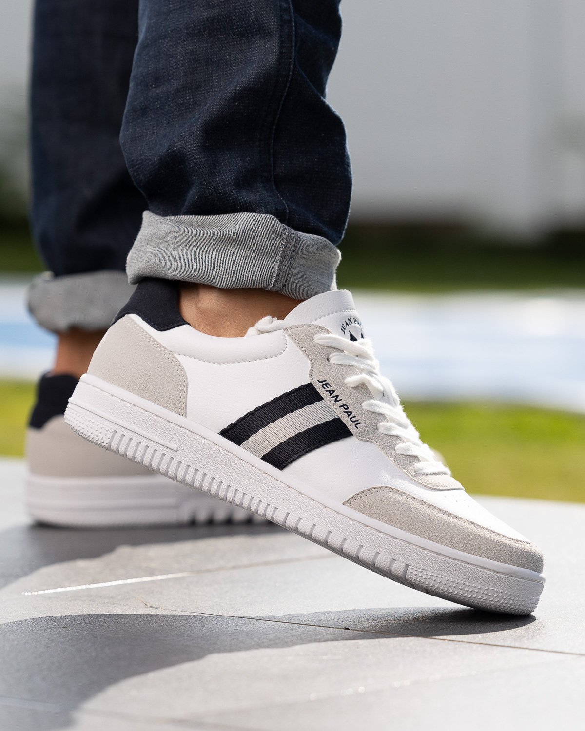 Jean Paul - Bozon Court White Navy
