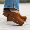 Clogs Suede Leather Brown - Bilde 17