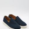 Genova Loafer Suede Navy - Bilde 9