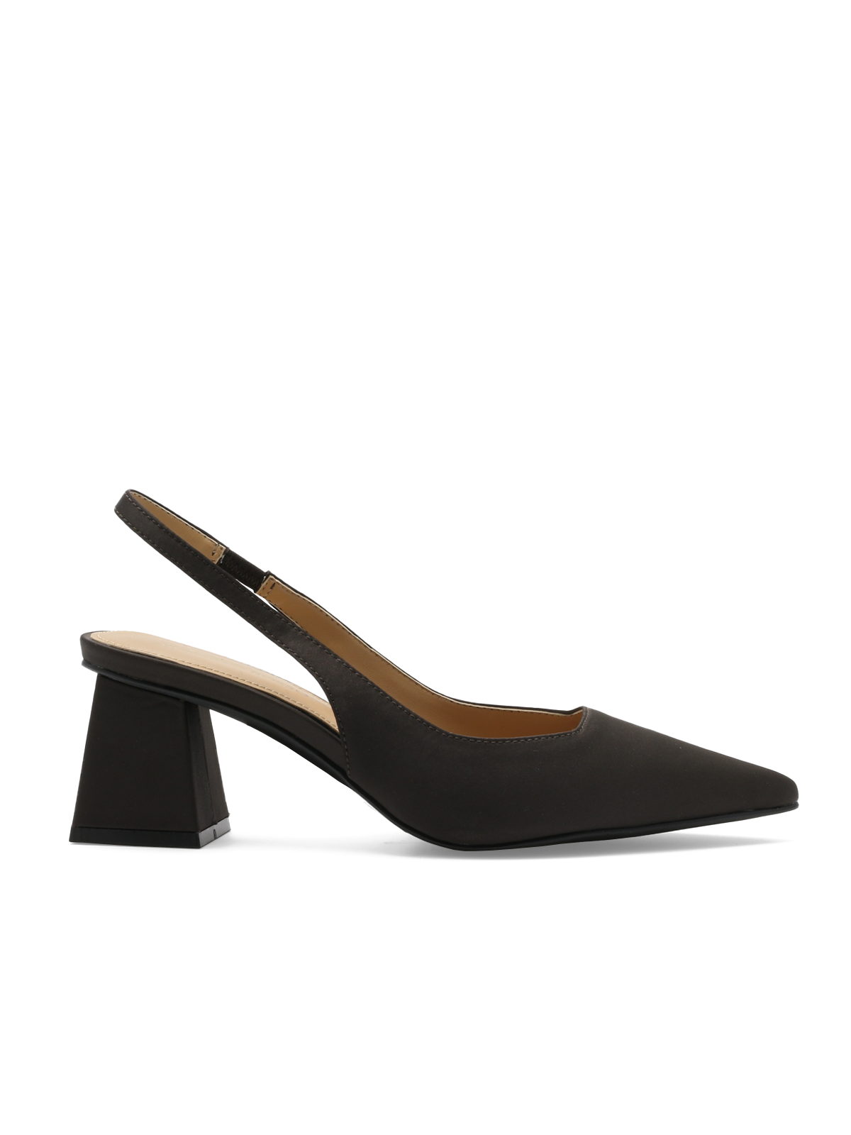 Roberto Rosso Pia Sling-back Satin - coffee