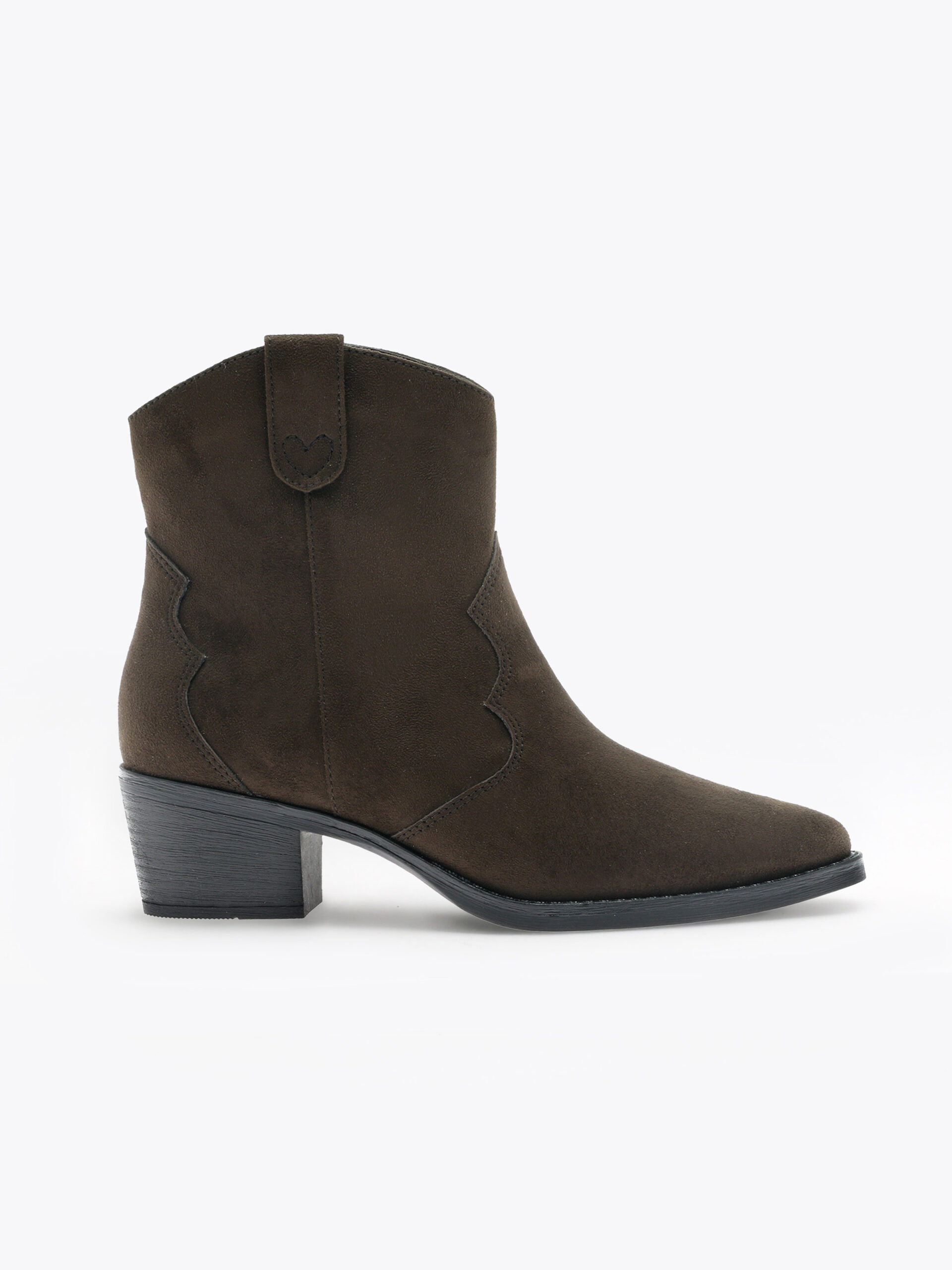 Roberto Rosso Western Boot Low - dark-brown